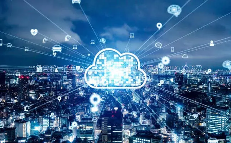 意昂4凯捷视觉中国**亚马逊云计算生态系统：亚马逊网络服务 (AWS) 的世界
**