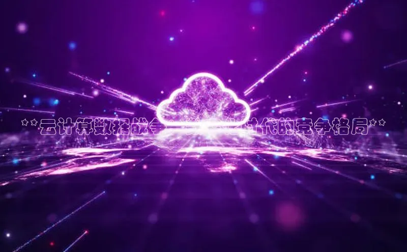 意昂4凯捷百度百聘**云计算数据战争：数字化时代的竞争格局**