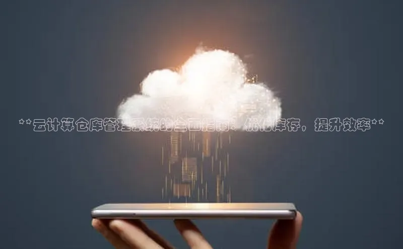 意昂4凯捷体育百度学术**云计算仓库管理系统的全面指南：优化库存，提升效率**